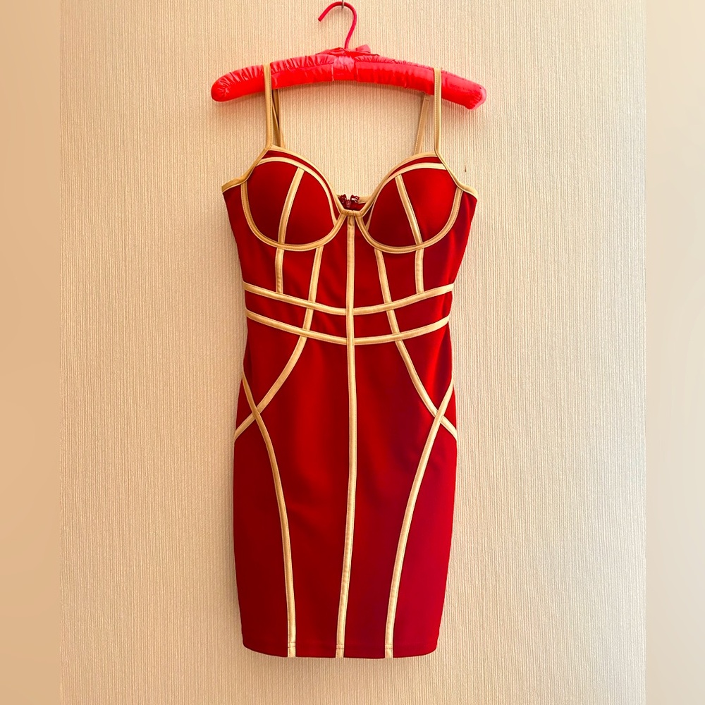 BLASHE Sexy Red body-con dress
